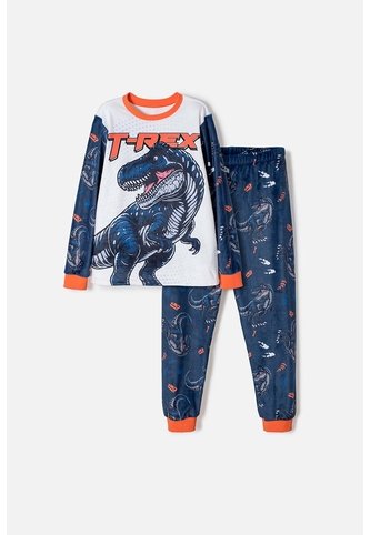 Pijama De Mic Pantalón Largo Multicolor Para Niño 14 MARCA MIC