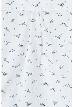 Camisa Mic Blanca Manga Larga Para Niño 8