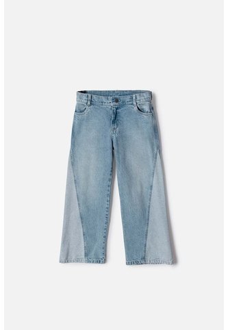 Jean De Mic Denim Bota Amplia Azul Para Niña 12 MARCA MIC