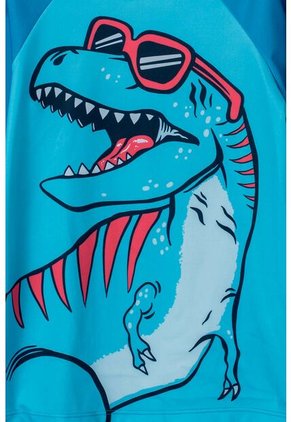 Conjunto  De Baño Mic  Manga Larga Azul Para Niño 8