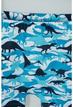 Conjunto  De Baño Mic  Manga Larga Azul Para Niño 8