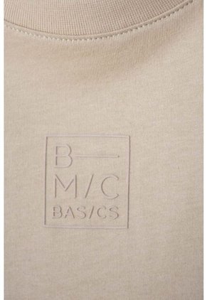 Camiseta De Mic Manga Corta Caqui Para Niño 6