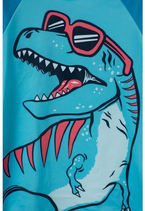 Conjunto  De Baño Mic  Manga Larga Azul Para Niño 10