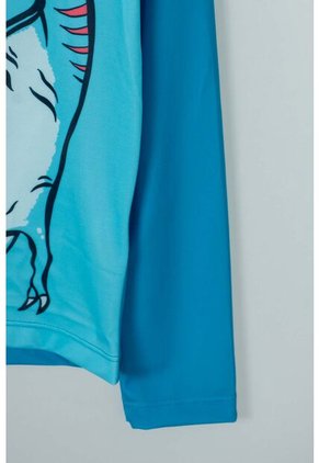 Conjunto  De Baño Mic  Manga Larga Azul Para Niño 10