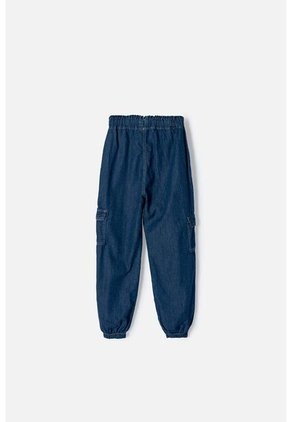 Jogger De Mic Con Cordón Azul Para Niña 4