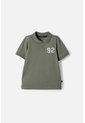 Camiseta Tipo Polo De Mic Verde Para Niño 10 de MARCA MIC