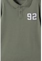 Camiseta Tipo Polo De Mic Verde Para Niño 10 de MARCA MIC