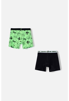 Pack X2 Boxer De Minecraft Multicolor Para Niño 10