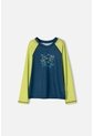 Camiseta De Baño De Mic Azul Y Verde Para Niño 12 de MARCA MIC