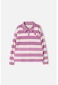 Camiseta Tipo Polo De Mic Multicolor Para Niña 8 de MARCA MIC