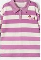 Camiseta Tipo Polo De Mic Multicolor Para Niña 8 de MARCA MIC