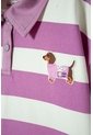 Camiseta Tipo Polo De Mic Multicolor Para Niña 8 de MARCA MIC