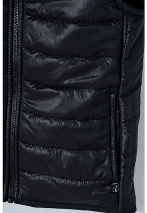 Chaleco De Mic Con Cierre Frontal Negro Para Niño 8