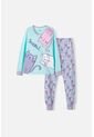 Pijama De Mic De Pantalón Largo Verde Y Morada Para Niña 10 de MARCA MIC