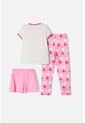 Pijama De Mic 3 Piezas Marfil Y Rosado Para Niña 10 de MARCA MIC