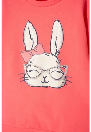 Buzo De Mic Cerrado Coral Para Niña 4