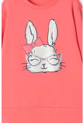 Buzo De Mic Cerrado Coral Para Niña 4