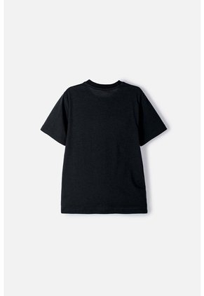 Camiseta De Among Us Manga Corta Negro Para Niño L