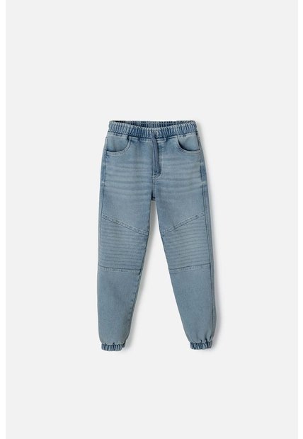 Jogger De Mic Con Cordón Azul Claro Para Niño 4