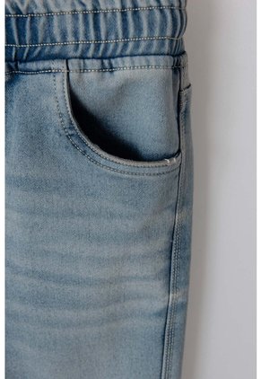 Jogger De Mic Con Cordón Azul Claro Para Niño 4