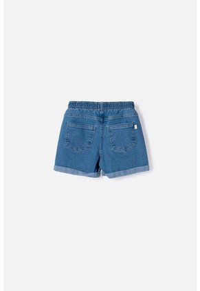 Short De Mic Con Cordón Azul Para Niña 4