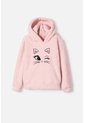 Buzo De Mic Con Capucha Rosa Para Niña 10 de MARCA MIC