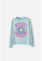 Camiseta De Mic Manga Larga Verde Para Niña 10 de MARCA MIC