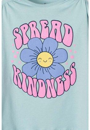 Camiseta De Mic Manga Larga Verde Para Niña 10