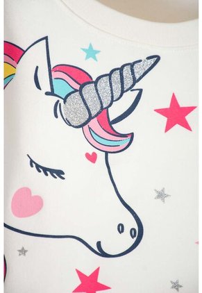 Buzo De Mic Estampado Marfil Para Niña 10