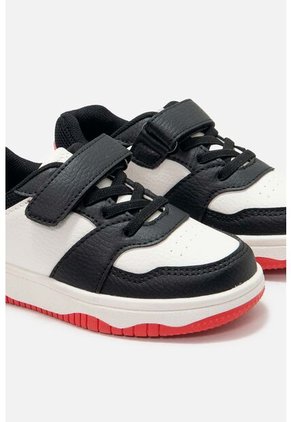 Tenis De Mic Blanco Rojo Y Negro Para Niño 29