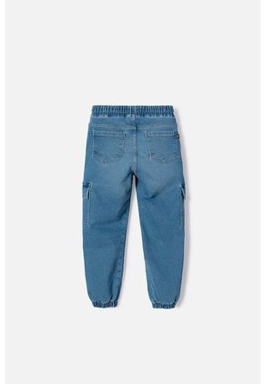 Jogger De Mic Con Cordón Azul Para Niño 6