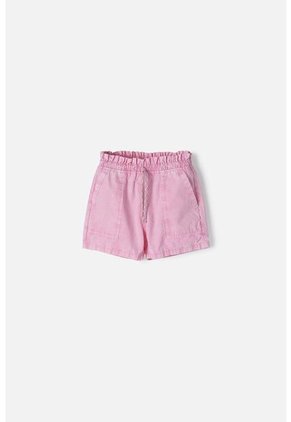 Short De Mic Con Cordón Rosado Para Niña 12
