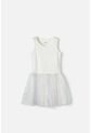 Vestido De Mic Con Falda En Tull Multicolor Para Niña 6 de MARCA MIC