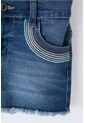 Short De Mic Indigo Medio Para Niña 12 de MARCA MIC