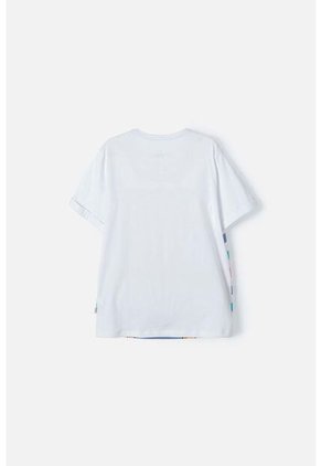 Camiseta Mic Blanca Manga Corta Para Niña 12