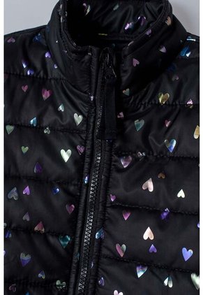 Chaqueta De Mic Con Cierre Negro Para Niña 12