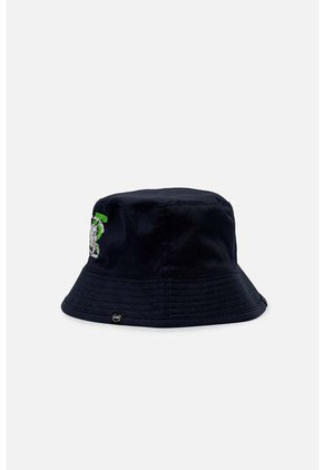Gorro De Mic Doble Faz Azul Para Niño U