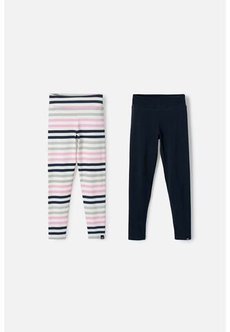 Pack X2 Leggins De Mic Multicolor Para Niña 4 MARCA MIC