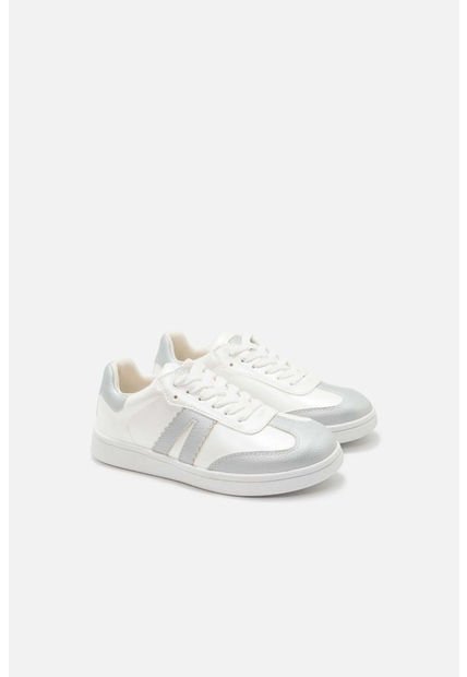 Tenis De Mic Blancos Para Niña 30