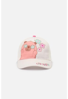 Gorra De Mic Capybara Blanco Para Niña U