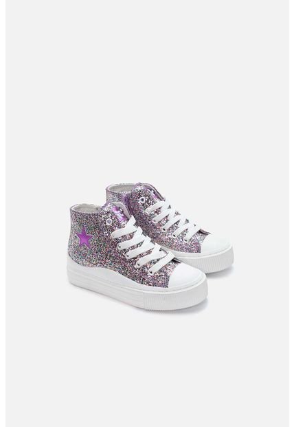Tenis De Mic Con Brillo Para Niña 32