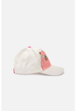 Gorra De Mic Capybara Blanco Para Niña U
