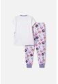 Pijama De K- Pop Demon Hunters Blanco Y Lila Para Niña de MARCA MIC