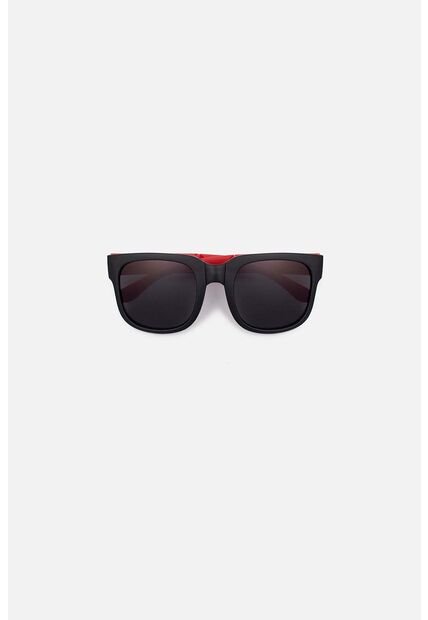 Gafas De Sol Mic Negro Y Rojo Para Niño U