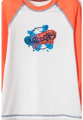 Camiseta De Baño Mic Manga Larga Para Niño 10