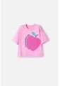 Camiseta De Mic Manga Corta Rosado Para Niña 8 de MARCA MIC