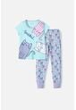Pijama De Mic Con Pantalón Largo Azul Y Morada Para Niña 4 de MARCA MIC