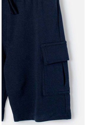 Bermuda De Mic Con Cordón Azul Para Niño 4