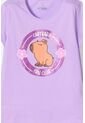Camiseta De Capybara Manga Corta Violeta Para Niña 10 de MARCA MIC