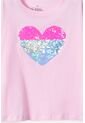 Camiseta De Mic Manga Corta Rosada Para Niña 8 de MARCA MIC